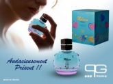 Melissa em azul - o perfume das mulheres